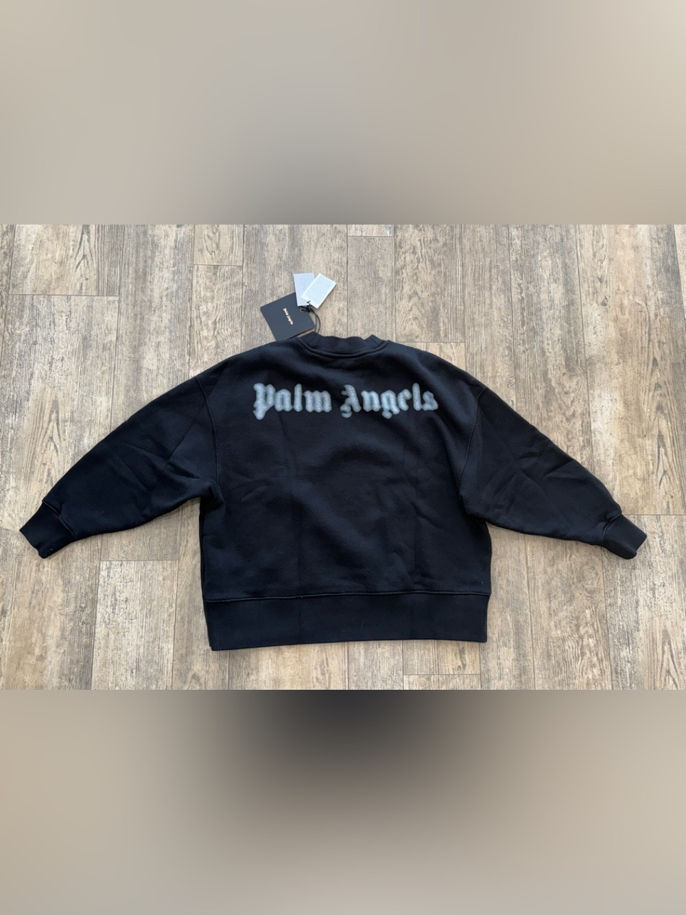 Palm Angels Classic Faded Logo Crewneck Sweater Men Size Small Brand New